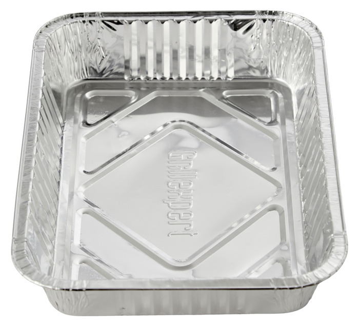 Aluminiumform 24,2 x 17,5 cm 5-pack Grillexpert